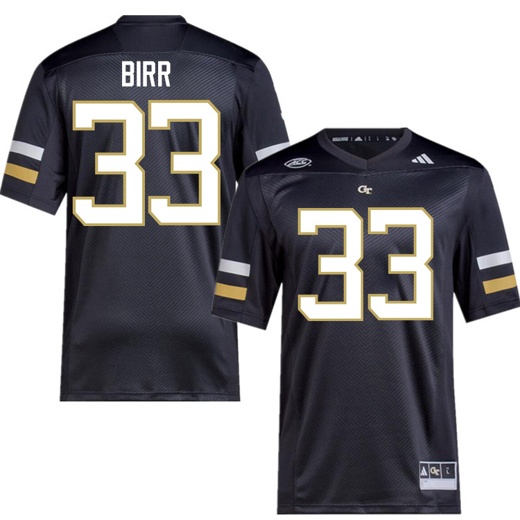 Aidan Birr Georgia Tech Jerseys,Georgia Tech Yellow Jackets College Football Uniforms-Black